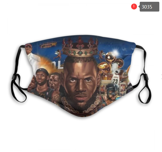 NBA Los Angeles Lakers #30 Dust mask with filter